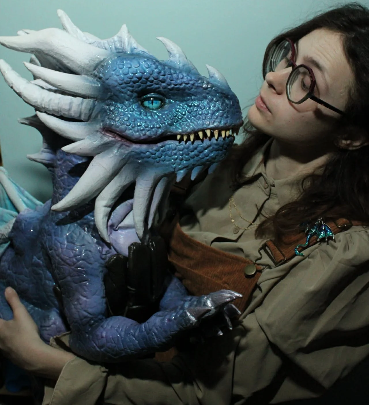 Meet our Dragon at The Potions Cauldron York