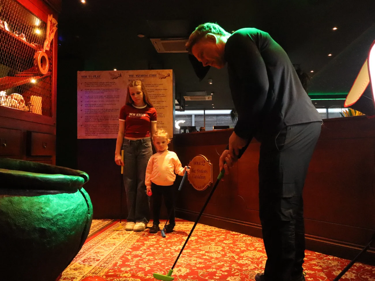 Hole 2- The Potions Cauldron