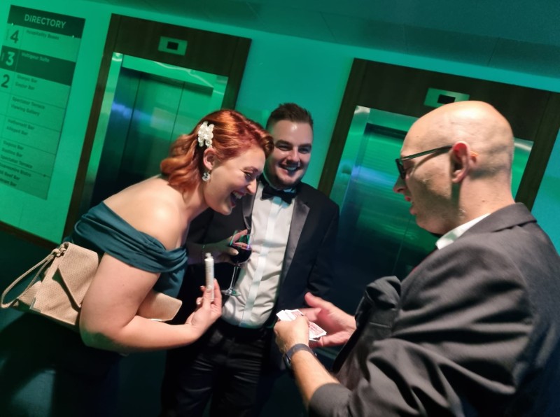Award winning magician Adrian Salamon