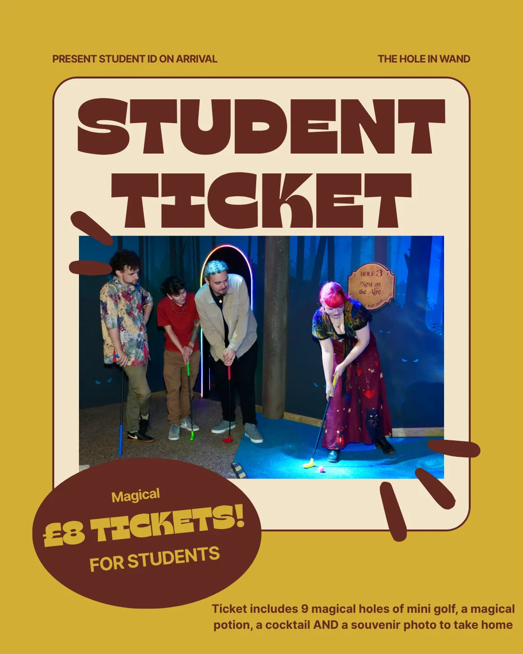 Looking for Student Things to Do in Chester? Get Magical at The Hole in Wand