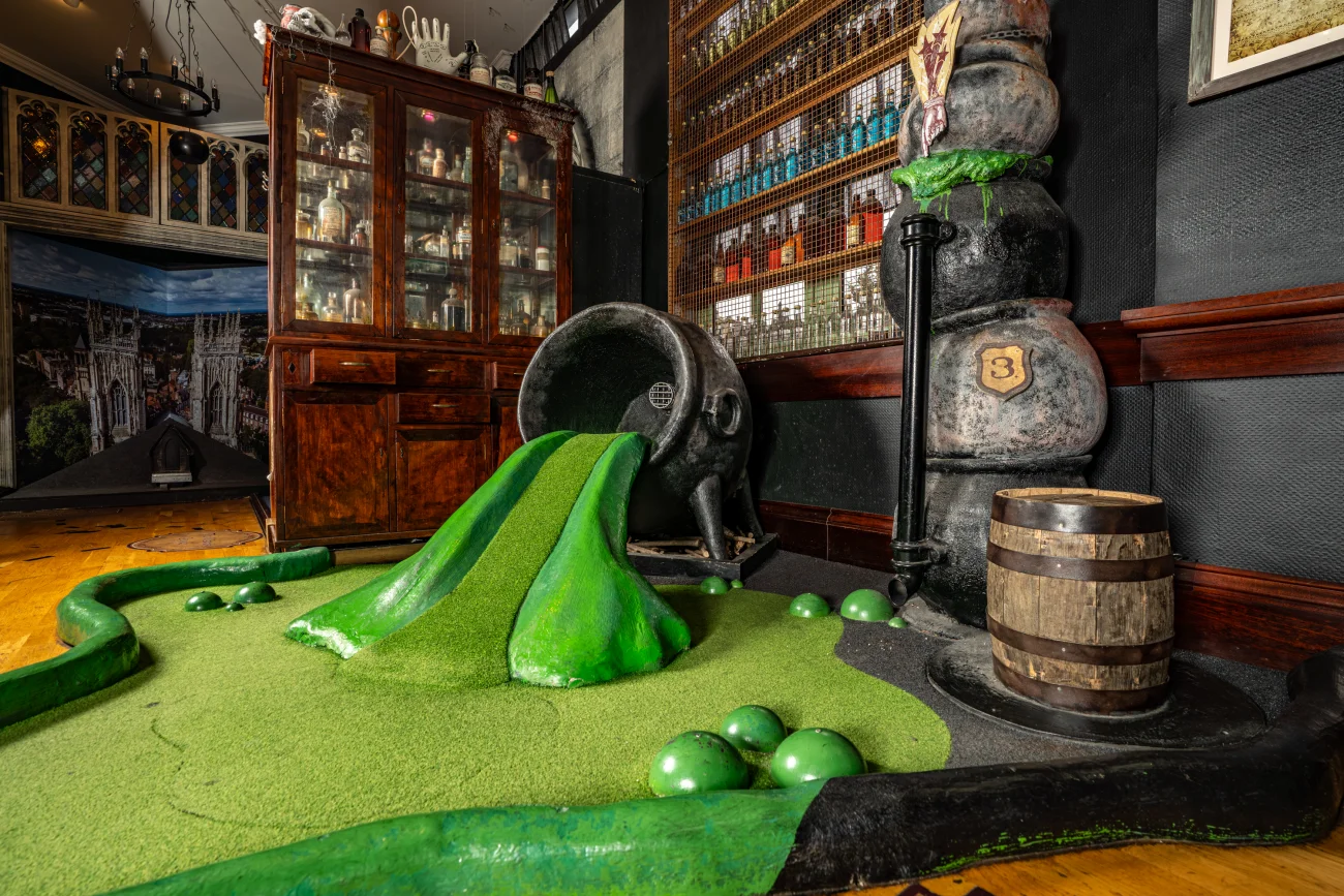 Hole 3: The Potions Cauldron